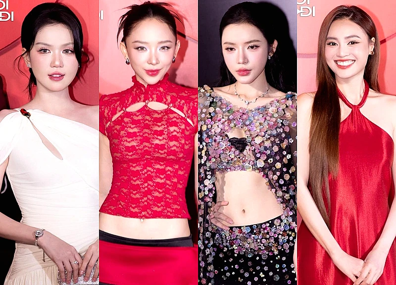 Siêu thảm đỏ Thỏ Ơi!: Ngọc Trinh - Lan Ngọc đẹp đến phát điên, Tóc Tiên - Lyly khoe body cháy hết cỡ