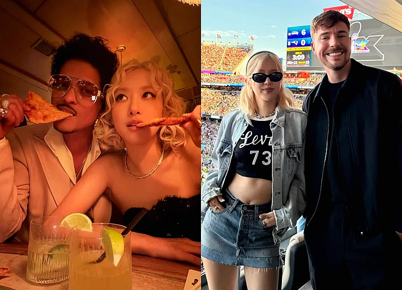 Tấm hình của Rosé (BLACKPINK) bên chàng trai có 460 triệu lượt theo dõi gây 'sốt'