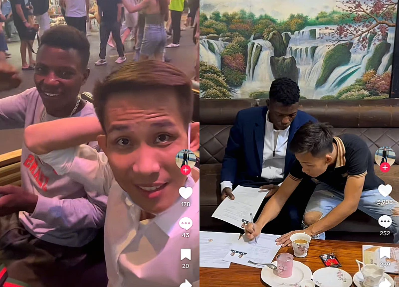 Lindo was "abandoned" by his new owner before Tet (Lunar New Year), who demanded a $2,000 bonus for the transfer.