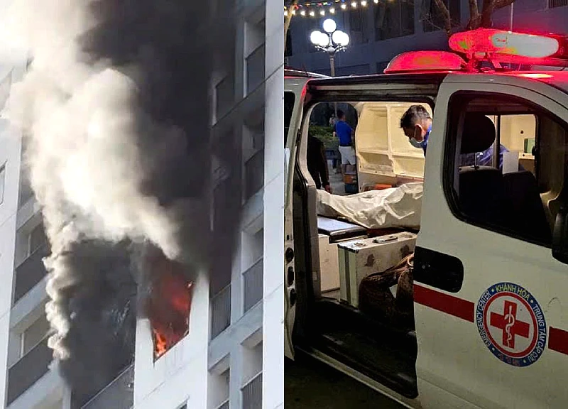 Testimony reveals strange details in the Khánh Hòa apartment fire case: Hearing sounds of arguing.