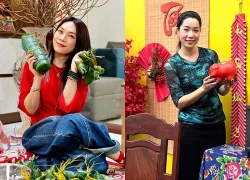 Mỹ Tâm cực xinh bên nồi bánh Tét, NSND Trịnh Kim Chi trong biệt thự triệu đô