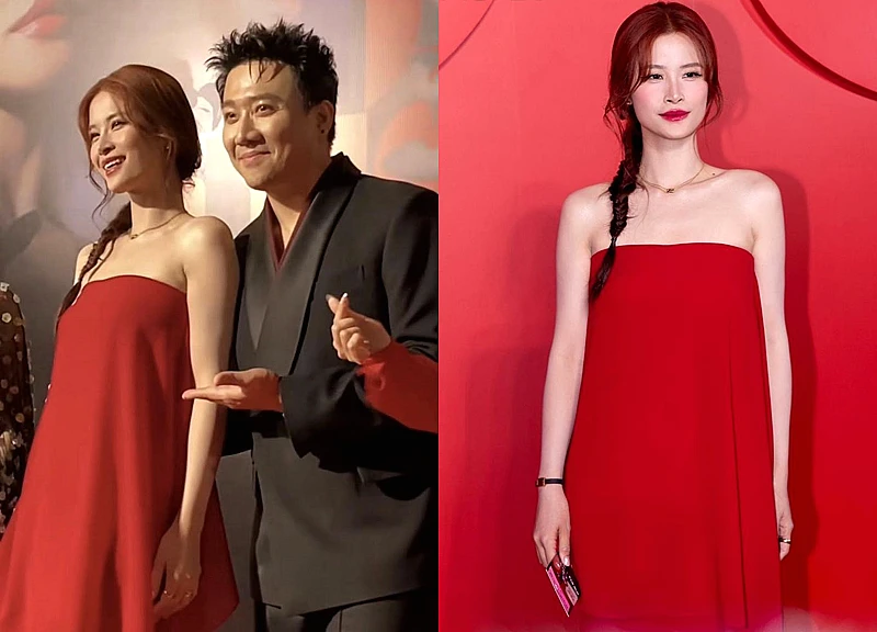 Trấn Thành nói gì với mỹ nhân mình từng yêu đơn phương trên thảm đỏ mà khiến MXH bùng nổ?