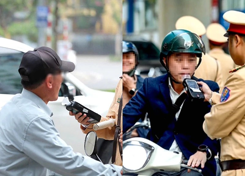 CSGT trực chốt chặn xuyên đêm, hơn 2.800 biên bản nồng độ cồn được ký vội