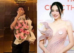Dinh Bac posted a photo of himself giving flowers to his girlfriend for Valentine's Day, then deleted it; runner-up Van Nhi's name was mentioned?