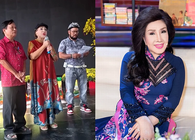 People's Artist Le Thuy, nearly 80 years old, spoke emotionally about the sadness behind the spotlight.