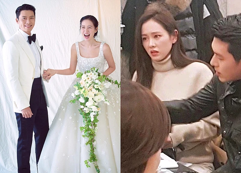 Son Ye Jin suýt quá chén, Hyun Bin có hành động gây chấn động sốc