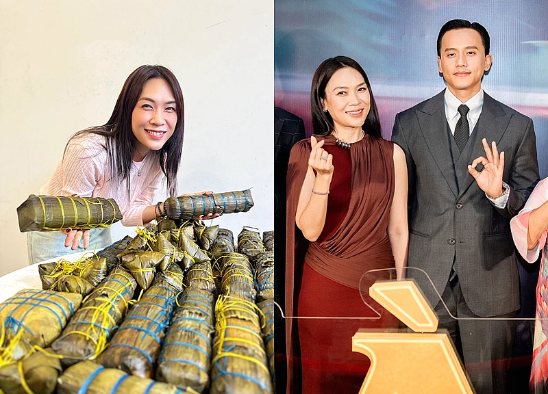 "Team qua đường" bắt gặp Mai Tài Phến "giữ chuỗi" ăn Tết cùng gia đình Mỹ Tâm