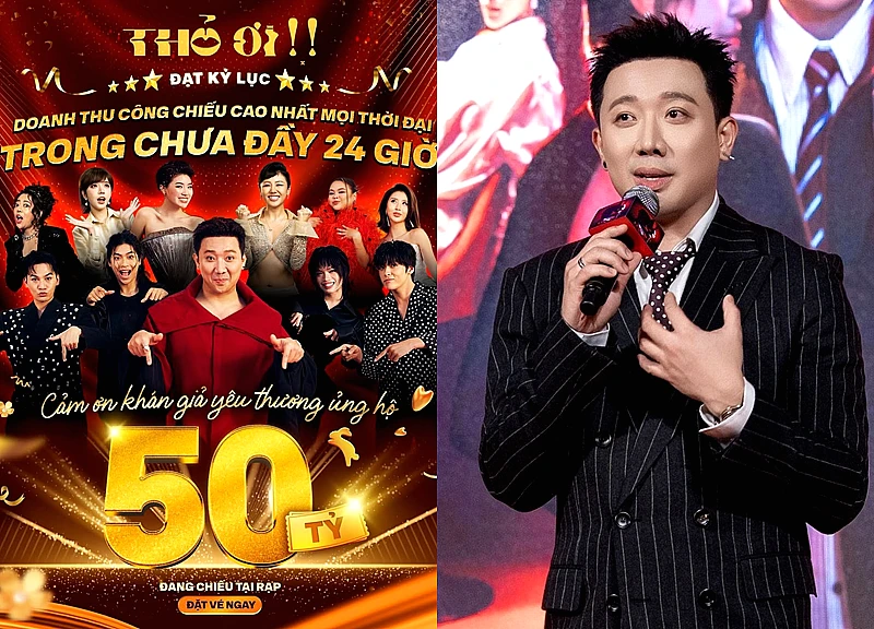 Trấn Thành phá kỷ lục của chính mình, 'Thỏ ơi!' thu 50 tỷ sau 1 ngày