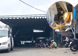 Gas cylinder explosion in Long Hai, Ho Chi Minh City: debris scattered 10 meters, worker died on the spot.