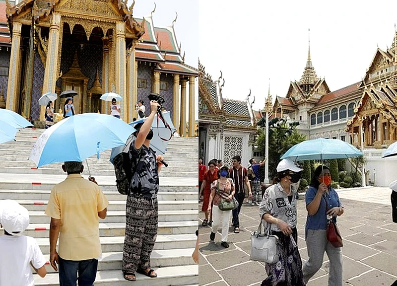 Thái Lan cảnh báo thời tiết nắng nóng và nguy cơ bão mùa Hè