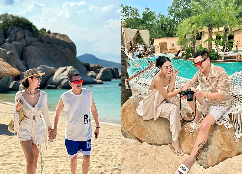 Nghệ sĩ Quang Minh tặng quà xịn cho vợ kém 37 tuổi trước ngày 8/3