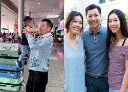 Quang Minh vỡ oà bên quý tử, bỏ mặc con Hồng Đào, CĐM nghi vấn làm gì ngày Tết?