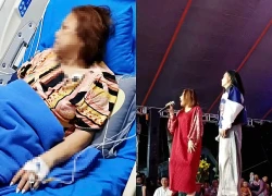 Siu Black appeared after being hospitalized due to kidney failure, heart failure to listen to high-note singing