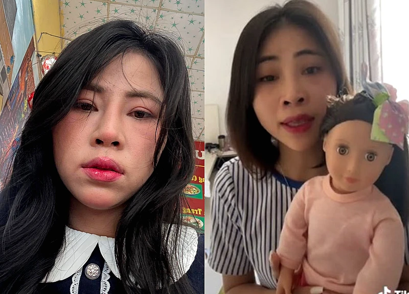 Tho Nguyen, who had just given birth, went to VAR directly to VTV, demanding justice for the kumanthong doll case