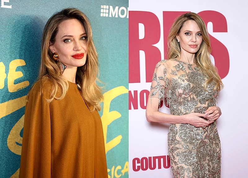 Angelina Jolie makes a comeback with a new style, standing out at the Tom Ford Shanghai event.