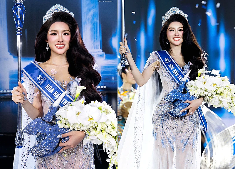 Full phần thi ứng xử của Hoa hậu Phương Oanh, có gì mà dân tình tranh cãi kịch liệt?