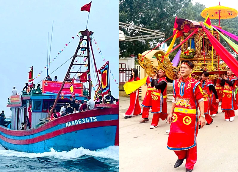 Mai Bang Temple Festival: Overwhelmed by the largest palanquin procession in the Gulf of Tonkin.
