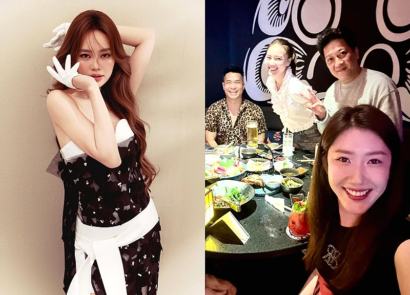 Ninh Dương Lan Ngọc vui vẻ bên 'người thương'