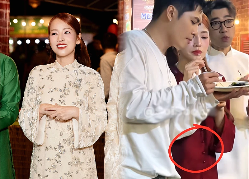 Puka and Gin Tuan Kiet sneak away from their child for a date, revealing a hint of a baby bump, sparking speculation of a second child?