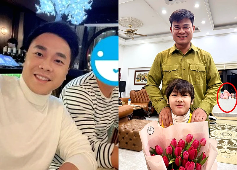 Hoa Minzy's ex-husband was shocked when his ex-wife walked halfway, baby Bo called the other party Dad