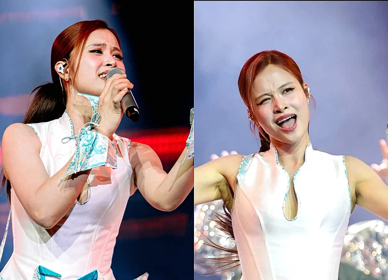 Dong Nhi had a cardiac escape problem while performing, the handling was too extreme