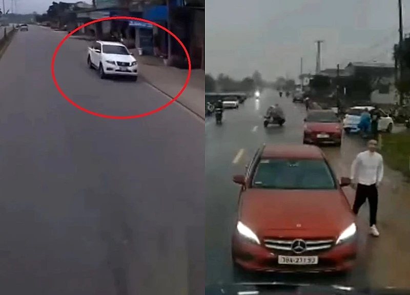 Từ clip người dân cung cấp, nữ tài xế bị phạt 19 triệu đồng