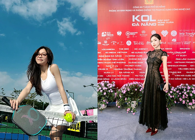 Từng là nàng WAG hot nhất làng bóng đá, Nhật Lê nay chơi pickleball vẫn nổi bần bật nhờ nhan sắc xinh đẹp chuẩn hotgirl