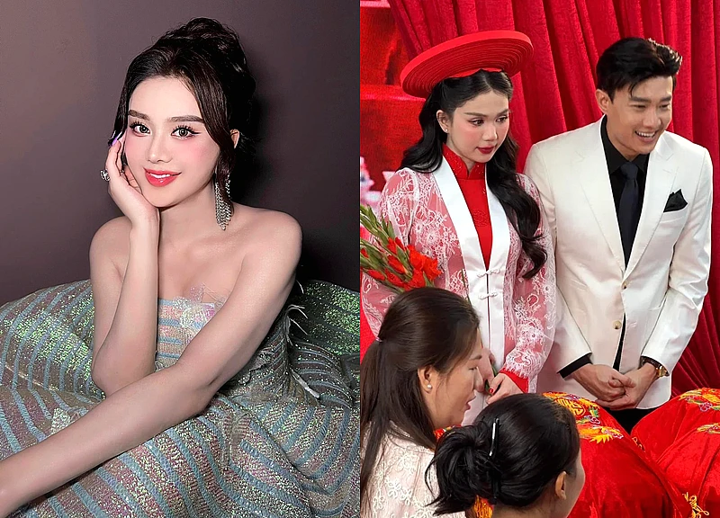 Lâm Khánh Chi tuyên bố đúng 3 từ về ảnh cưới Quốc Trường và Ngọc Trinh