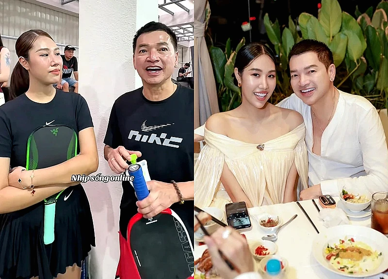 Nghệ sĩ Quang Minh vui mừng nhận điều đặc biệt từ vợ kém 37 tuổi