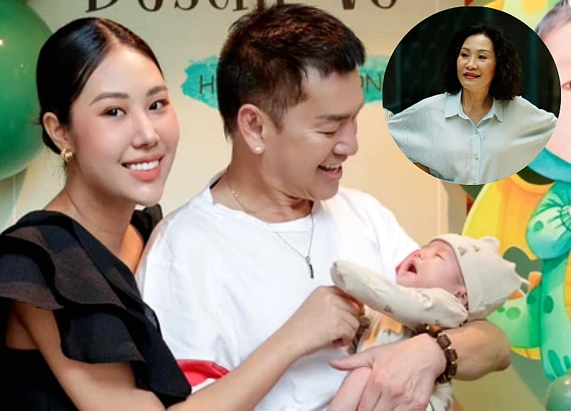 Quang Minh shows off good news, gives his wife a huge gift, sparking speculation of a second pregnancy; what's Hong Dao's reaction?