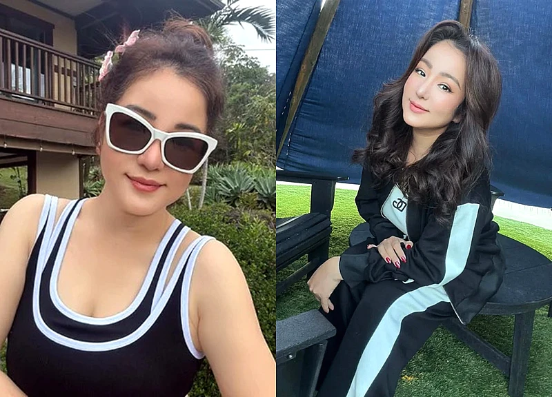 Thúy Nga tự tin diện croptop khoe eo thon ở tuổi 50