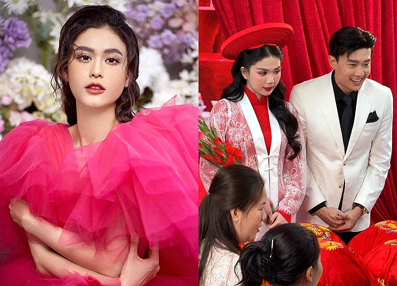 Trương Quỳnh Anh nói đúng 9 chữ về ảnh cưới Quốc Trường và Ngọc Trinh