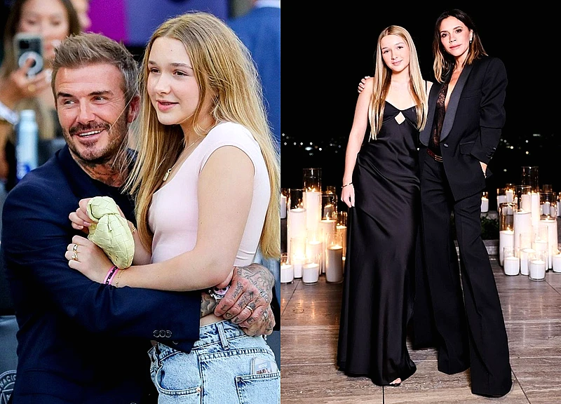 Bị con trai cả từ mặt, vợ chồng Beckham dồn lực hậu thuẫn "cô út" xinh đẹp