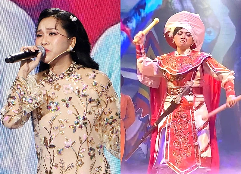 Cháu gái cố nghệ sĩ Vũ Linh bị khán giả phản đối khi hát Tiếng trống Mê Linh