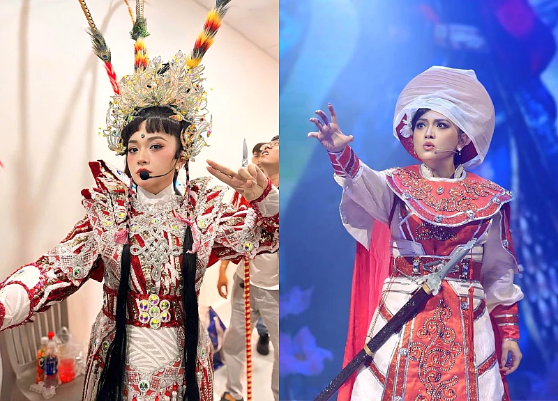 Cháu Vũ Linh xin được diễn tiếp, nói chỉ là "giao lưu", BTC show xin lỗi