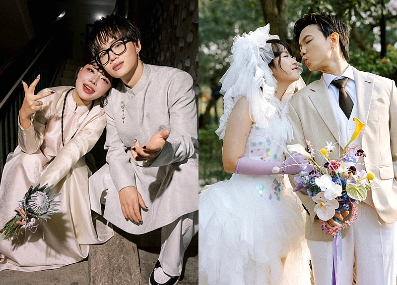 Hai chuyện tình nghệ sĩ cưới quản lý gây xôn xao showbiz Việt