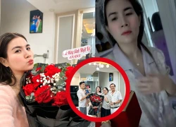 Kha Ly shows off a huge birthday gift from a special someone, and her comment about her husband causes a stir!