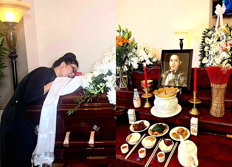 Mẹ khóc ngất bên linh cữu Kasim Hoàng Vũ, nhiều đồng nghiệp tiễn đưa