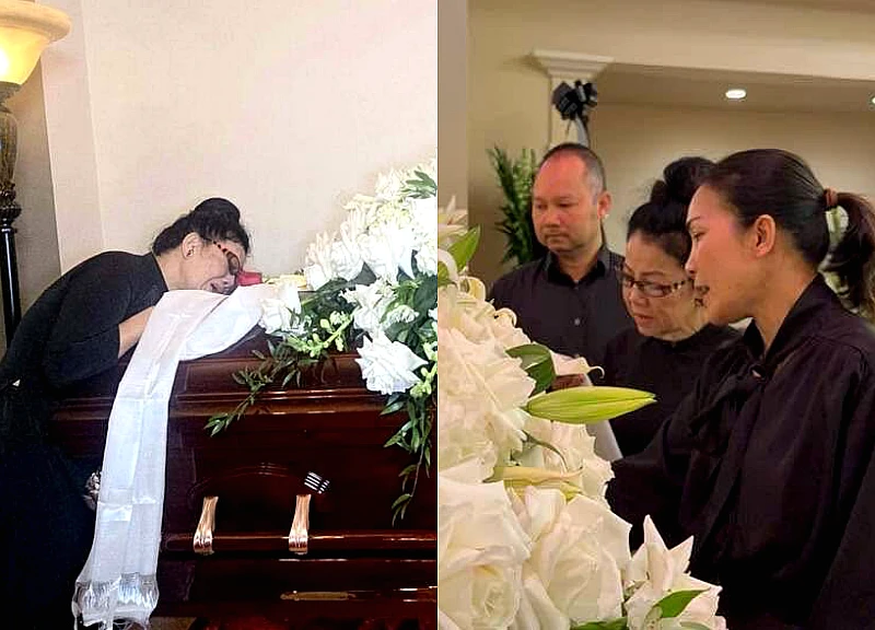 Kasim Hoang Vu's funeral: Wife and children inexplicably absent, suspected conflict with mother-in-law?