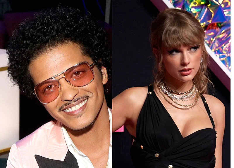 Bruno Mars đáp trả gắt sau nghi vấn 'thả tim' bài đăng chế giễu Taylor Swift