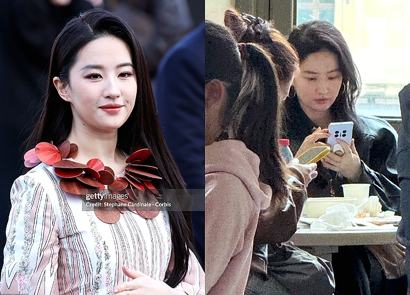 "Cam thường" bóc nhan sắc thật gây sửng sốt của Lưu Diệc Phi