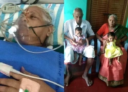 Độc lạ cụ bà 74 tuổi sinh đôi 2 bé gái với chồng 82 tuổi và bi kịch phía sau