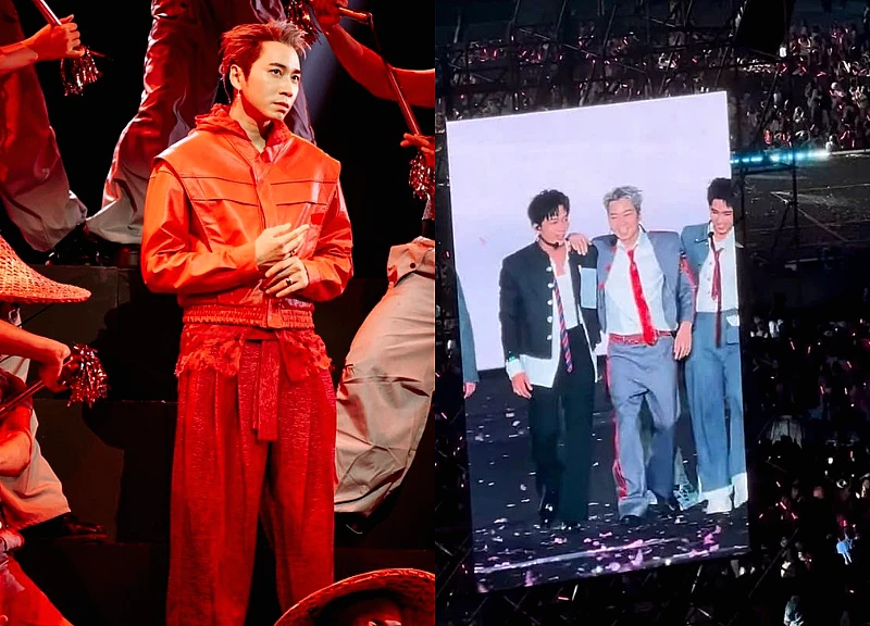 Karik nhảy cực sung sau phẫu thuật dây chằng, cuối concert đi không vững