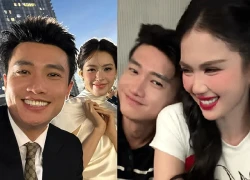 Quoc Truong was affectionate with Ngoc Trinh, causing Tieu Vy to express her jealousy, prompting the actor to quickly explain.