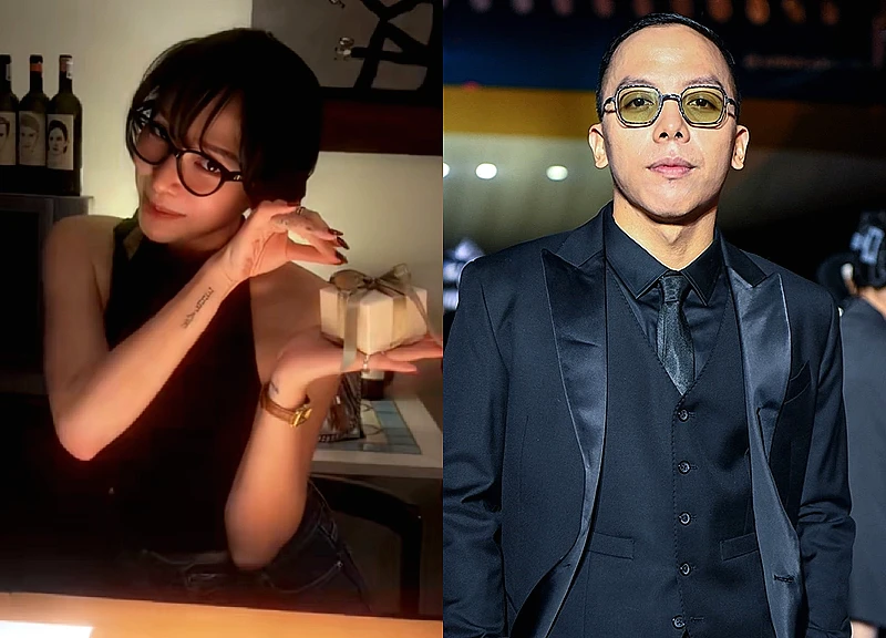 Despite her divorce, Toc Tien continues to post memories with Touliver, hinting at disillusionment in love?