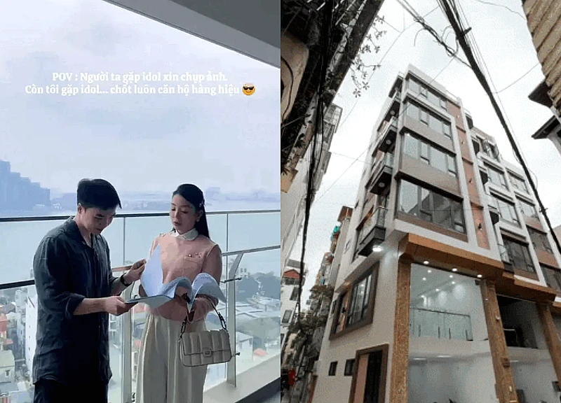 Tun Pham causes a stir with a video "closing the deal" on an apartment worth over 50 billion VND.