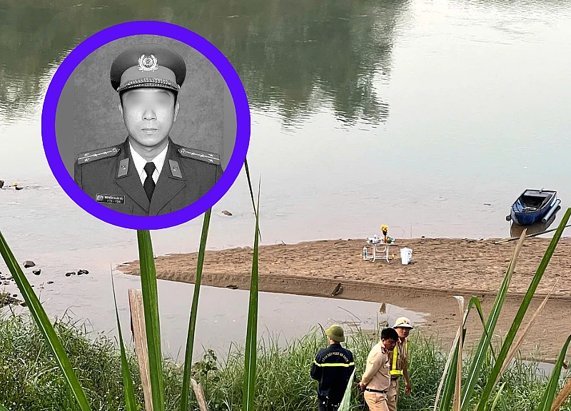 Gallery - A police captain died in a crackdown on illegal sand mining in Khanh Hoa, revealing a heartbreaking detail! | Hot news | Life - VGT TV
