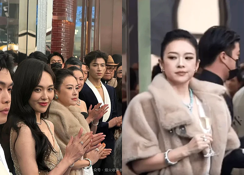 Tang Yan competed with Zhang Ziyi for the top spot, but was met with hostility and disapproving glances from her senior colleague.