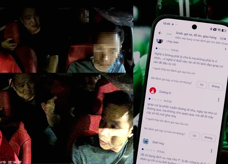 Grab sa thải tài xế trong tranh cãi với NS Minh Khang, CĐM xóa app, đánh 1 sao!
