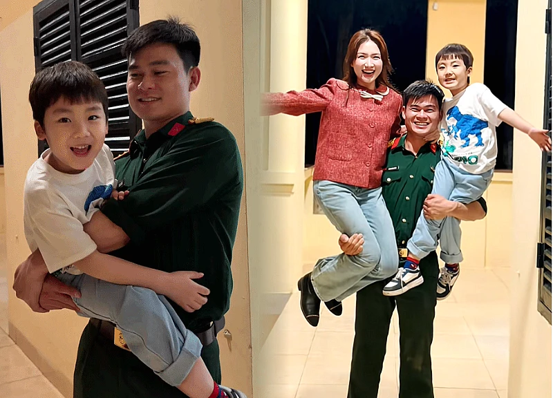 Hòa Minzy dắt Bo lên đơn vị thăm chồng sắp cưới, Văn Cương nói 1 câu không ngờ!